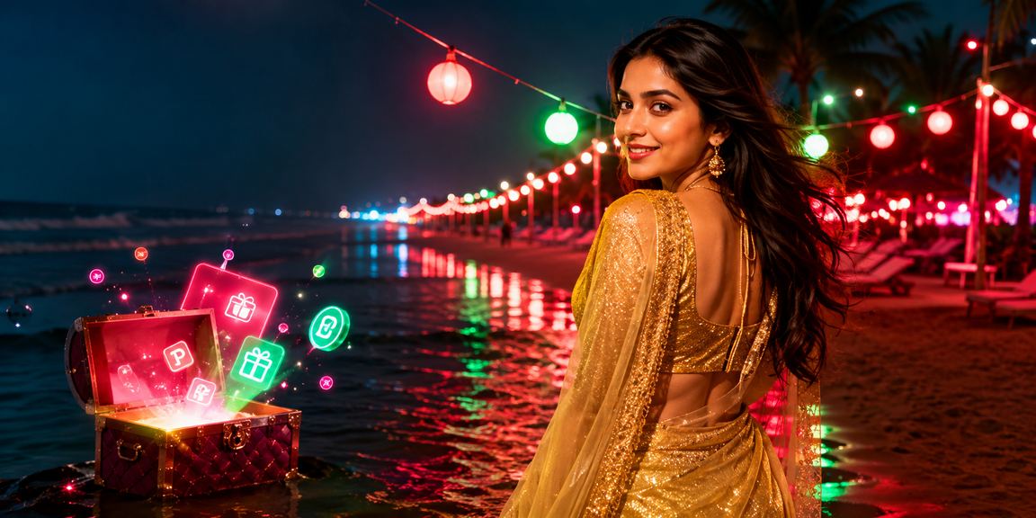 কক্সবাজারে সাড়ি পরিহিত নারী মোবাইল পেমেন্ট ও ভাউচার ব্যবহার করছেন